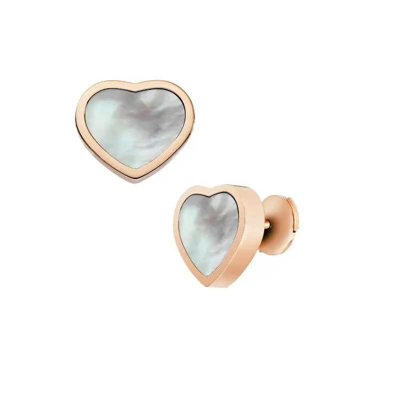 CHP01357 Chopard Happy Hearts Mother of Pearl Earrings