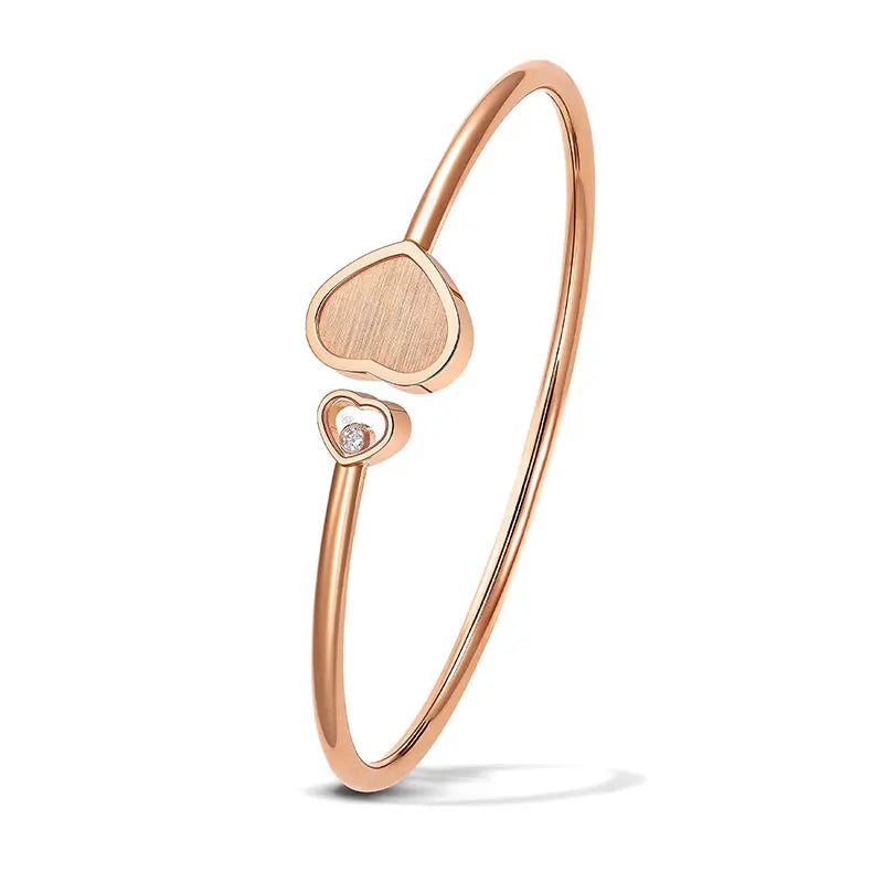 Chopard Happy Hearts Golden Hearts Bangle