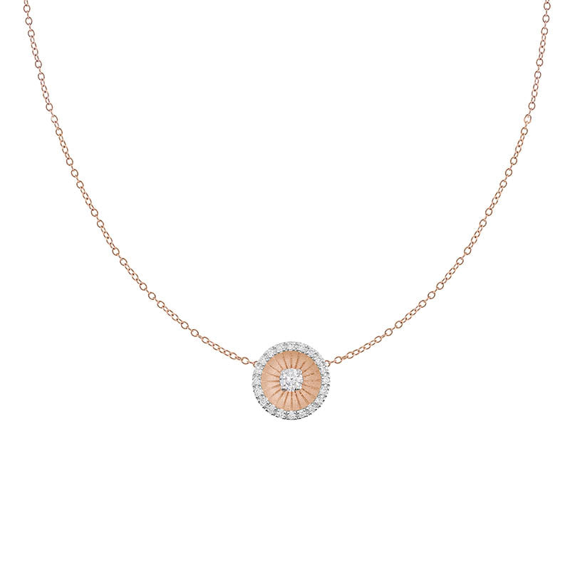 Cammilli Firenze Pink Champagne Mystar Diamond Pendant