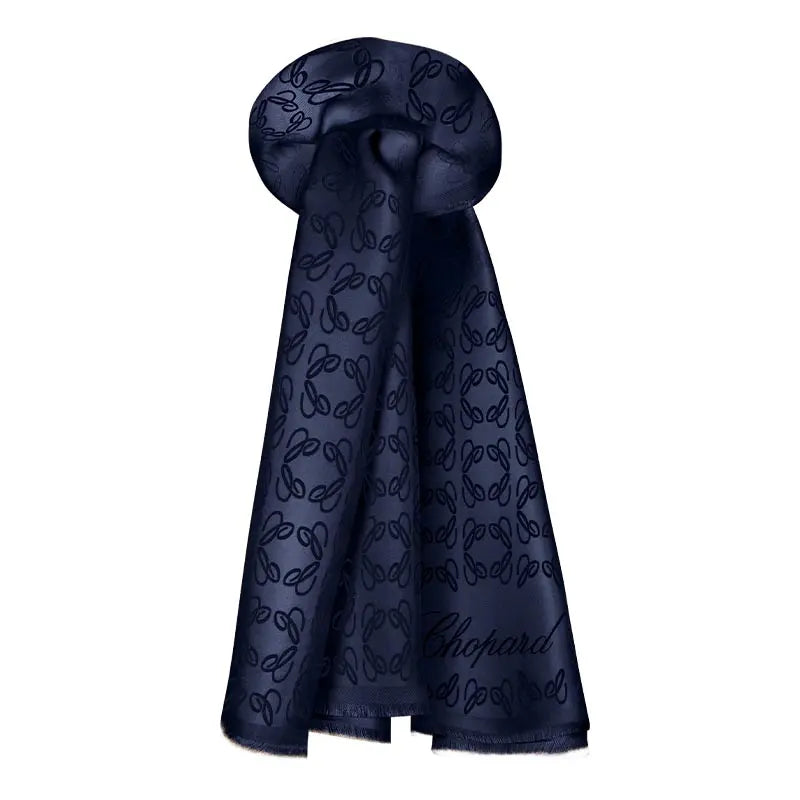 Chopard Navy Blue Signature Stole