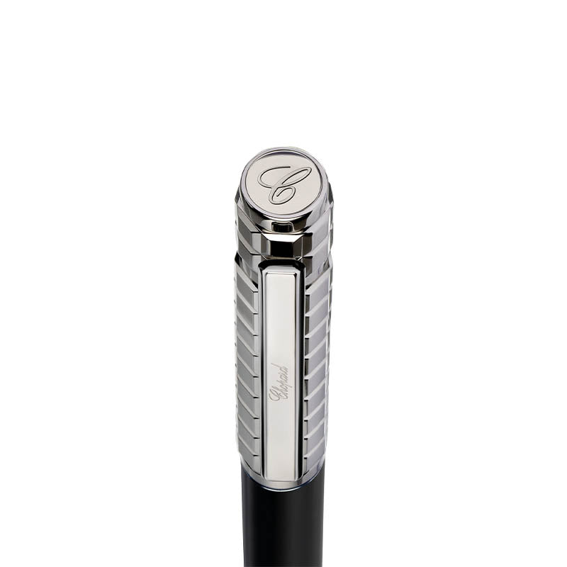 Chopard Ice Cube Black Resin Ballpoint Pen
