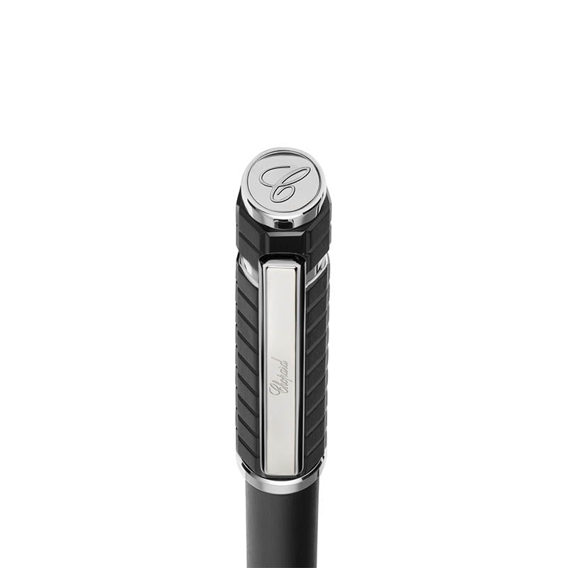 Chopard Ice Cube Black Resin Ballpoint Pen
