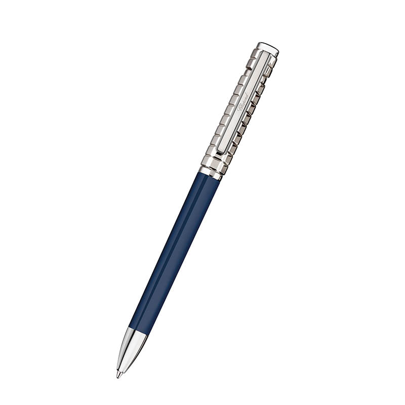 Chopard Ice Cube Blue Lacquered Ballpoint Pen