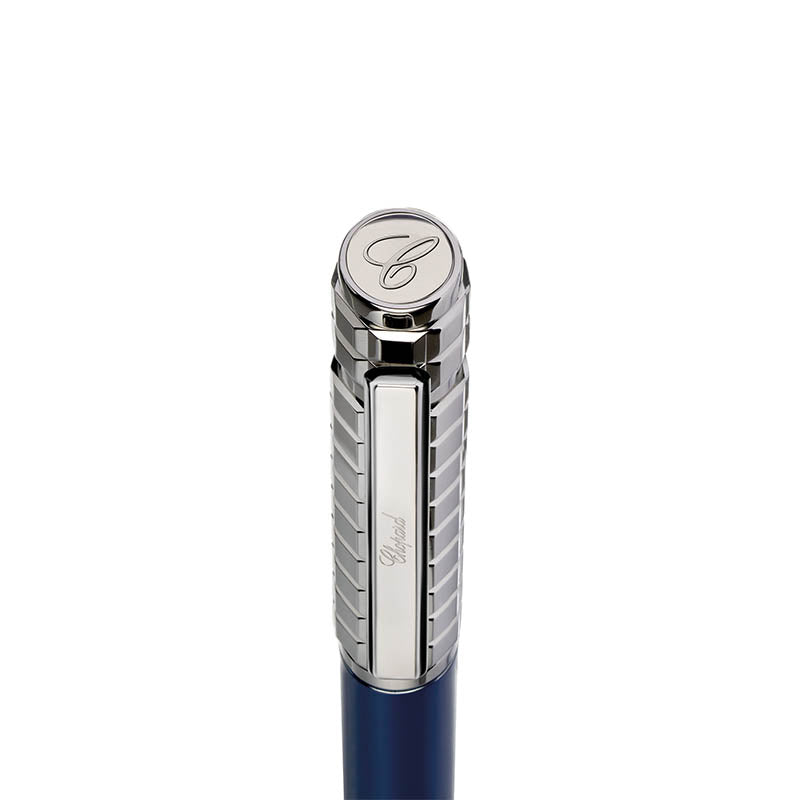 Chopard Ice Cube Blue Lacquered Ballpoint Pen