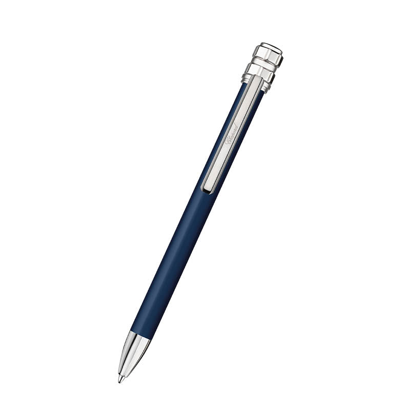 Chopard Ice Cube Pure Navy Blue Lacquered Ballpoint Pen