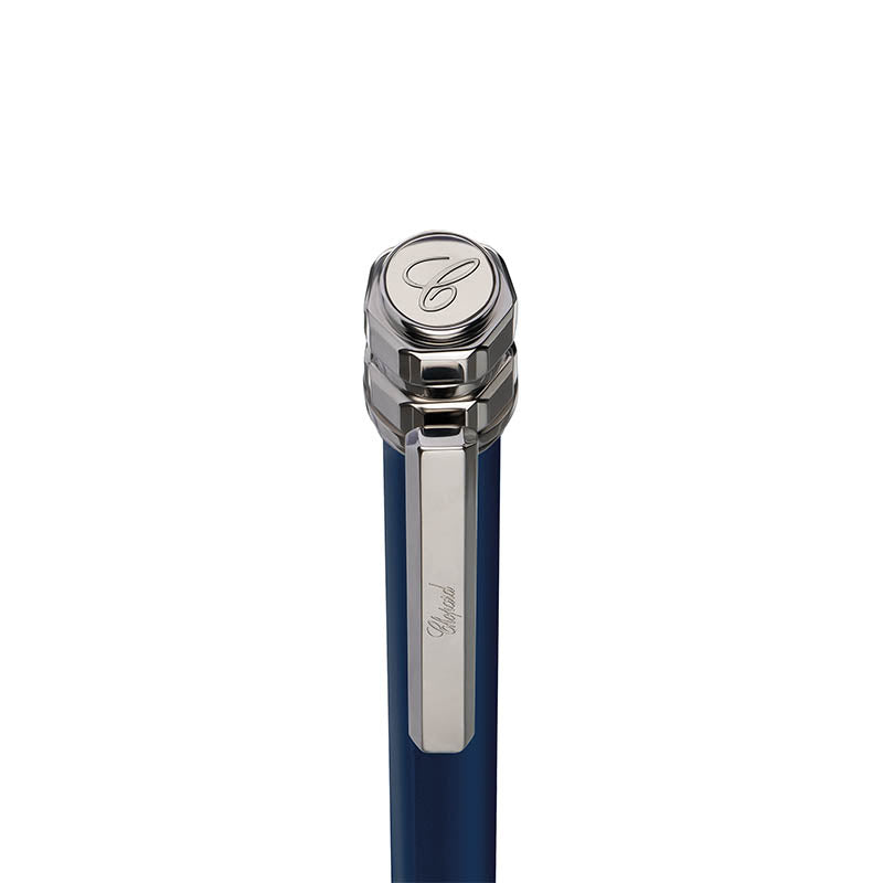 Chopard Ice Cube Pure Navy Blue Lacquered Ballpoint Pen