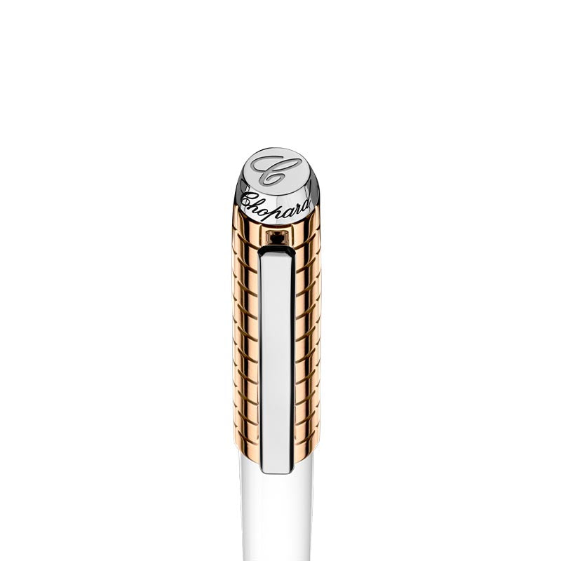 Chopard Ice Cube White Resin Ballpoint Pen