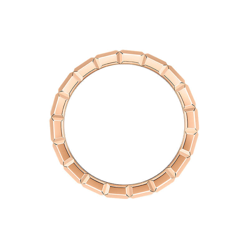 Chopard Rose Gold Ice Cube Diamond Ring