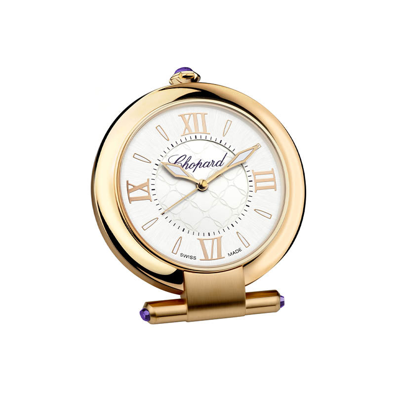 Chopard Rose Toned Stainless Steel Imperiale Alarm Clock
