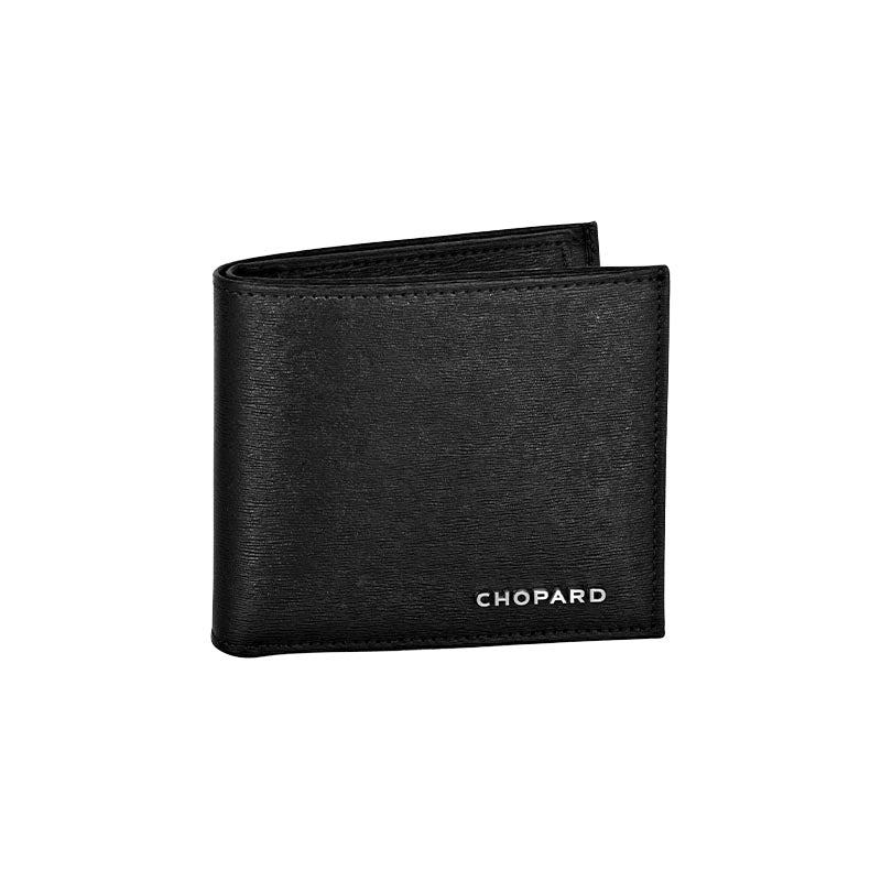 Chopard Classic Small Black Leather Wallet