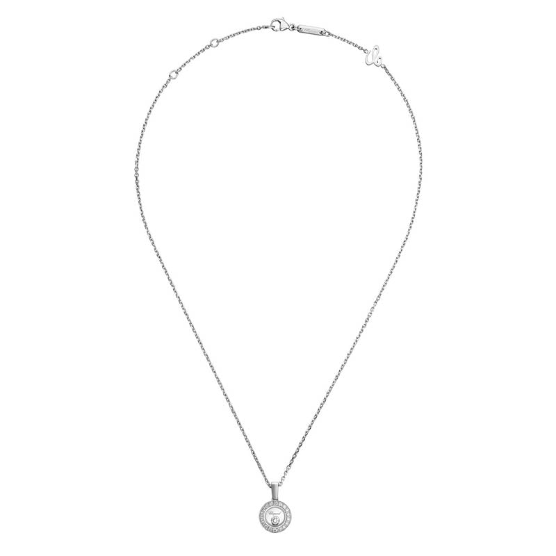 Chopard White Gold Happy Diamonds Icon Pendant