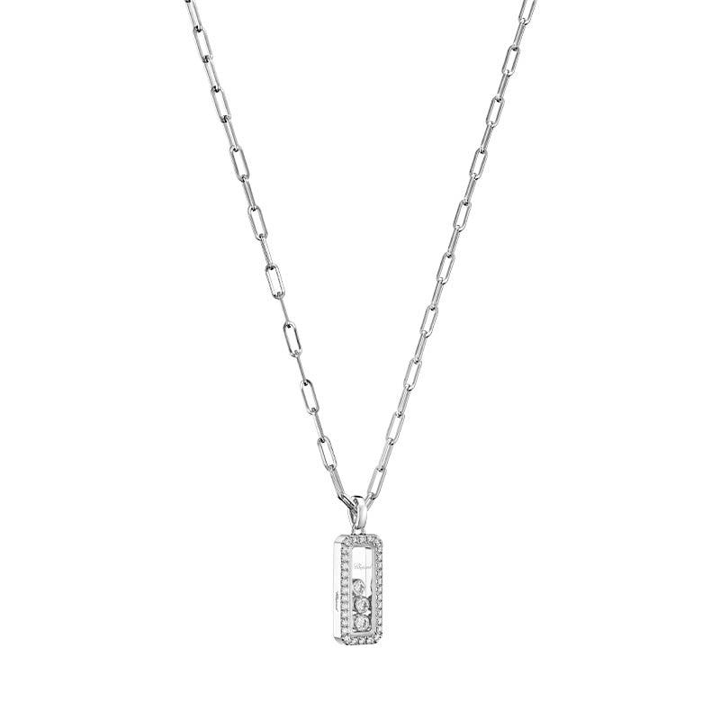 Chopard White Gold Happy Diamonds Icon Pendant