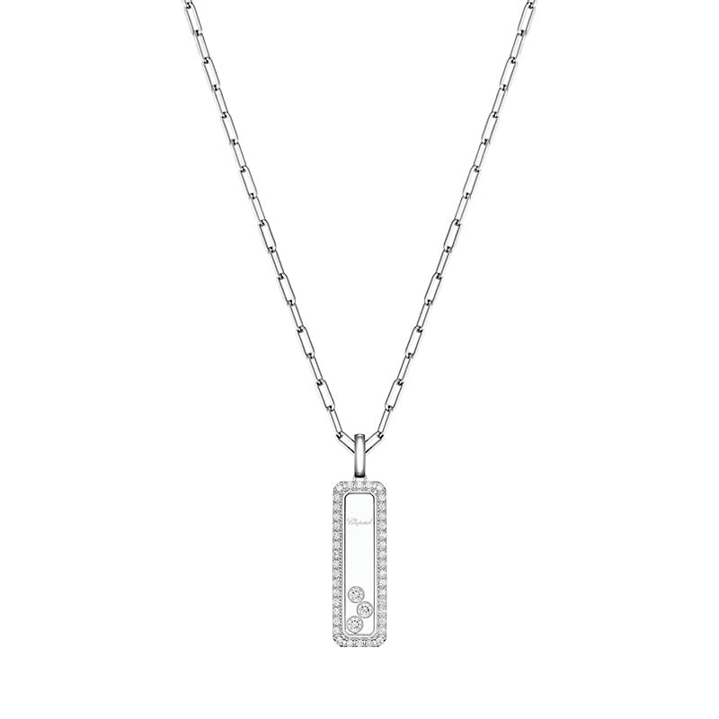 Chopard White Gold Happy Diamonds Icon Pendant