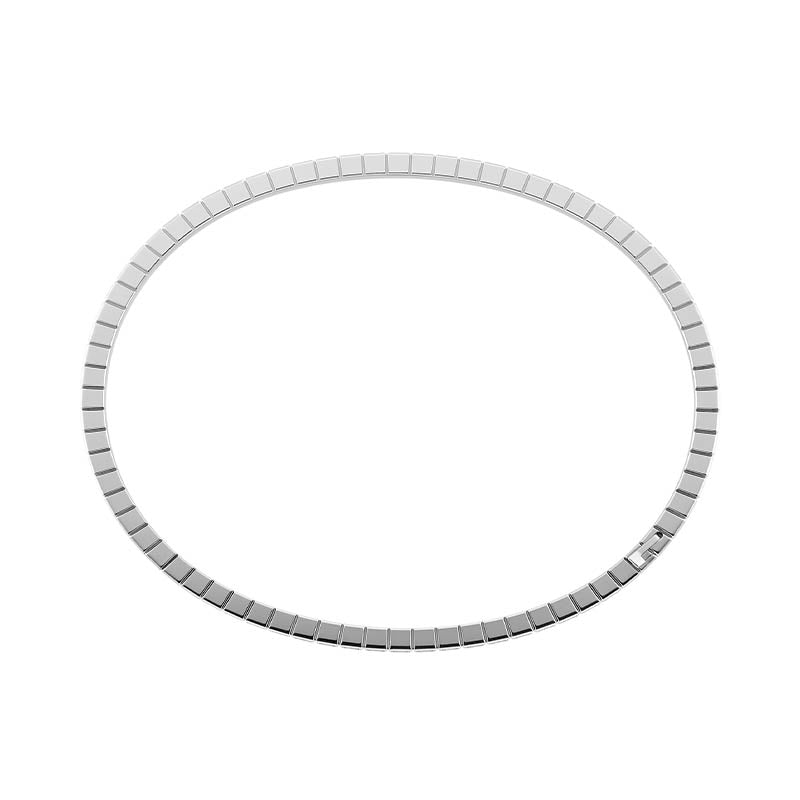 Chopard White Gold Ice Cube Diamond Bangle