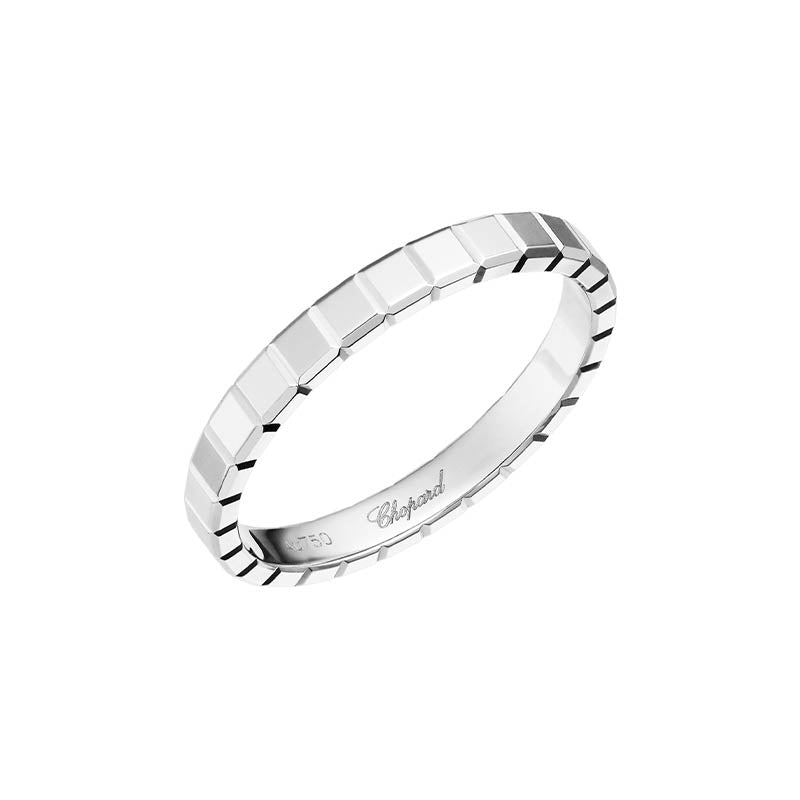 Chopard White Gold Ice Cube Ring