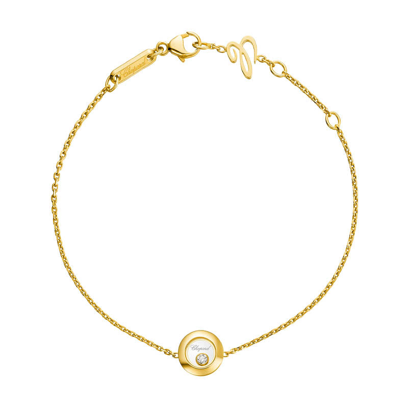Chopard Yellow Gold Happy Diamonds Icon Bracelet