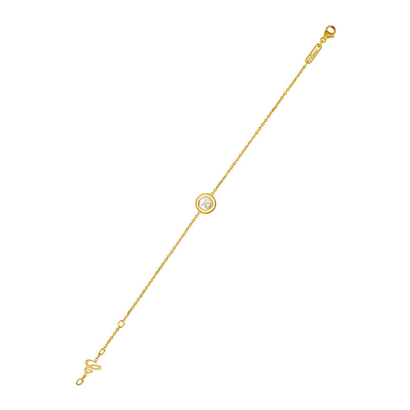 Chopard Yellow Gold Happy Diamonds Icon Bracelet
