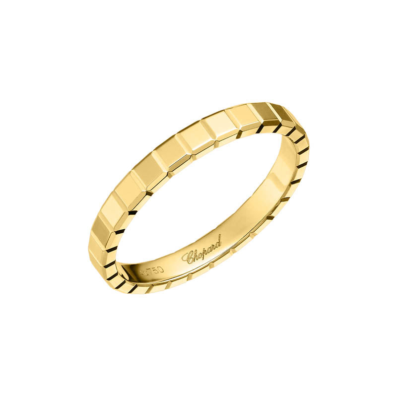 Chopard Yellow Gold Ice Cube Ring