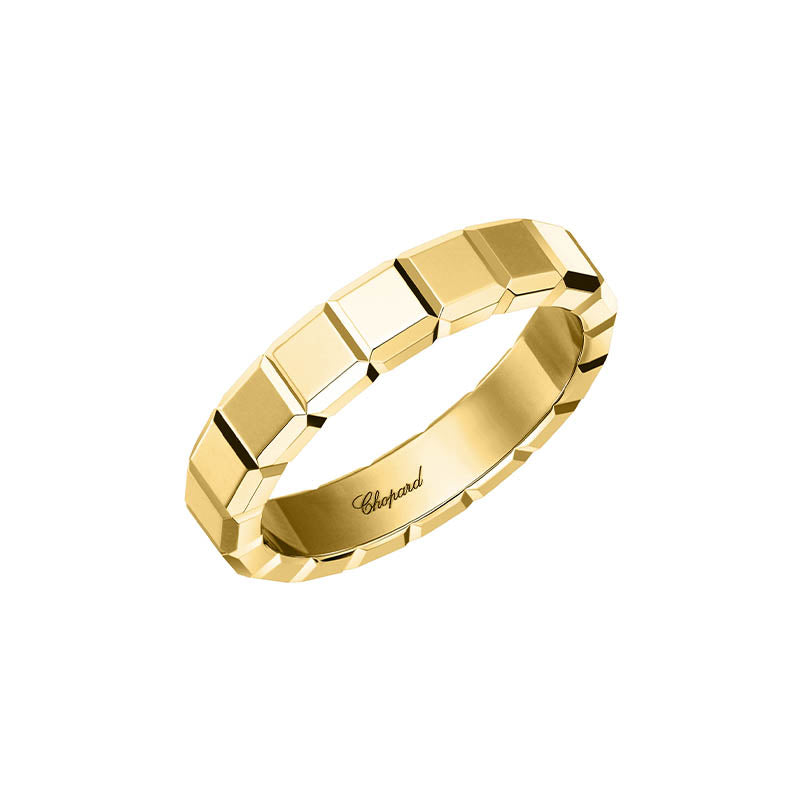 Chopard Yellow Gold Ice Cube Ring
