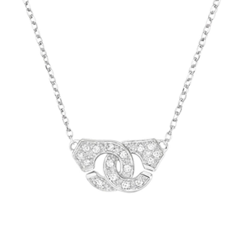 DVN00033   Style No 601222 dinh van Menottes R8 Diamond Necklace 1