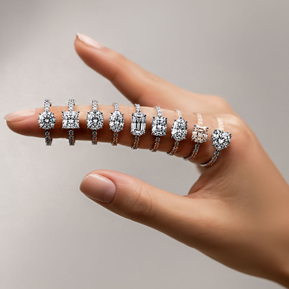 Diamond Shapes Knar Jewellery Mobile Banner