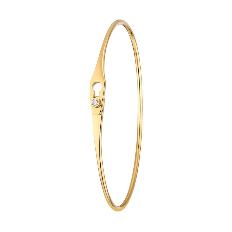 Dinh Van Serrure Jonc Bangle DVN00016 Style No 334106