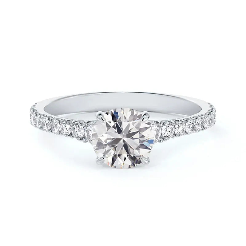 Forevermark Icon 1ct (average) Round Diamond Engagement Ring