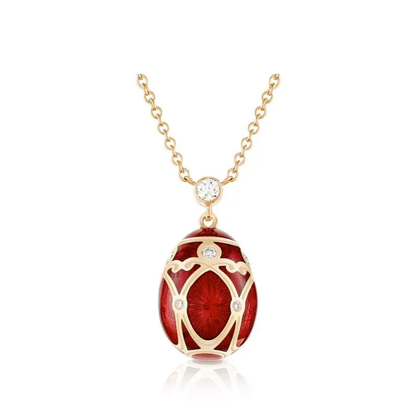 FB00672 palais yelagin red small pendant