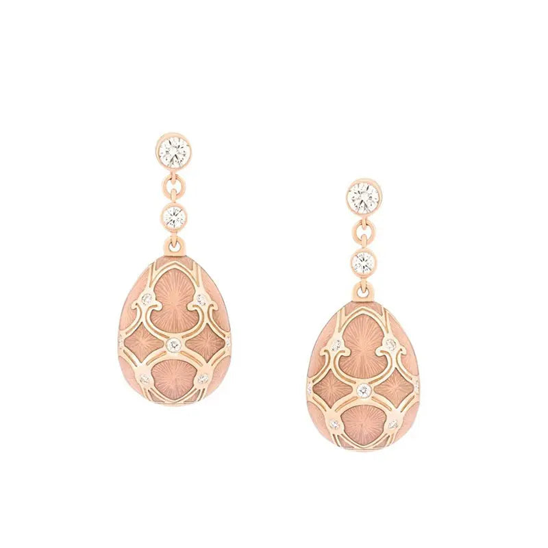 Faberge FB00652 palais tsarskoye selo rose earrings