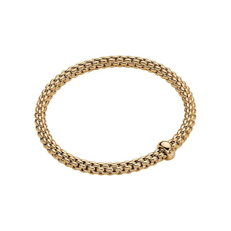 Fope Solo Yellow Gold Bracelet