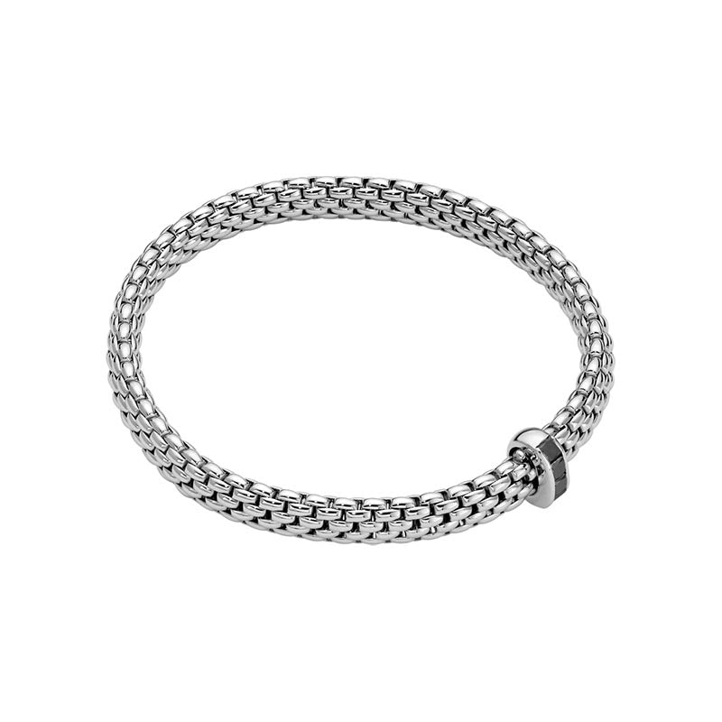 Fope Vendome White Gold & Black Diamond Bracelet