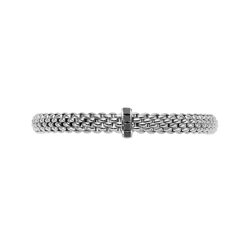 Fope Vendome White Gold & Black Diamond Bracelet