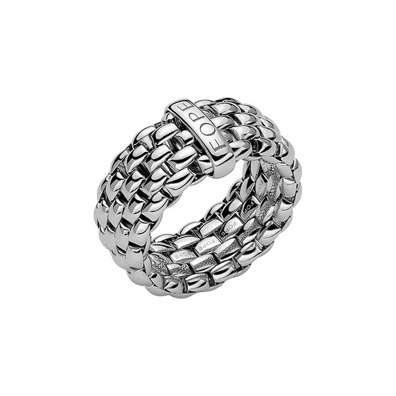 Fope Essentials 9.8mm White Gold Ring
