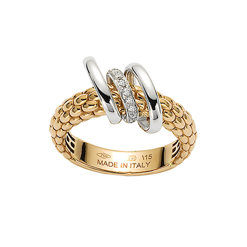Fope Solo Yellow Gold Ring