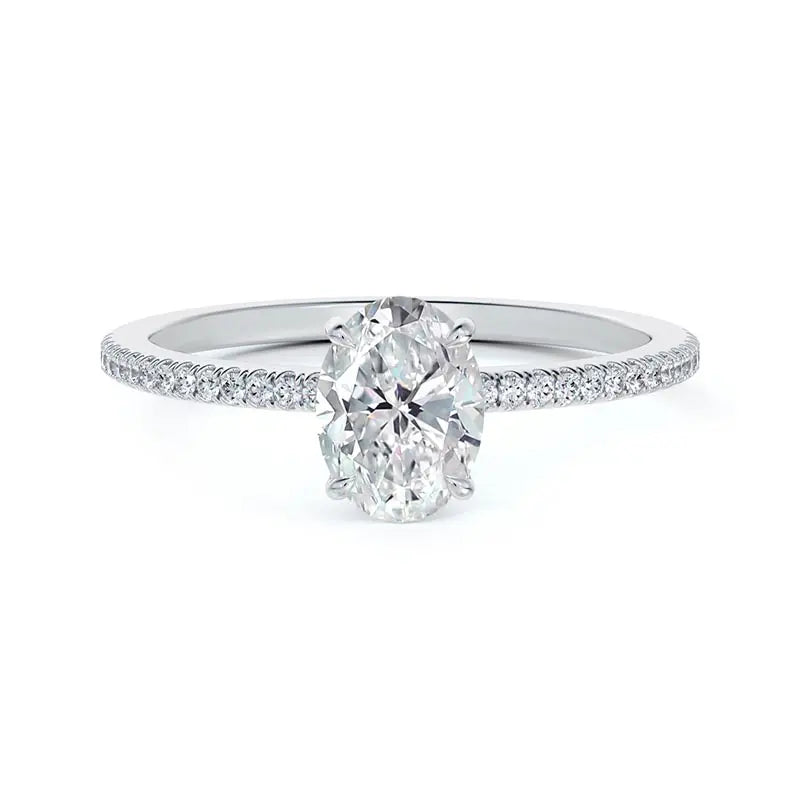 Forevermark Icon 1ct (average) Oval Diamond Engagement Ring