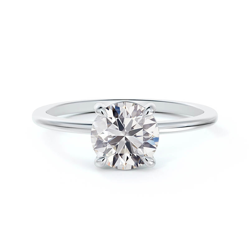 Forevermark Platinum Icon 1ct Round Diamond Engagement Ring