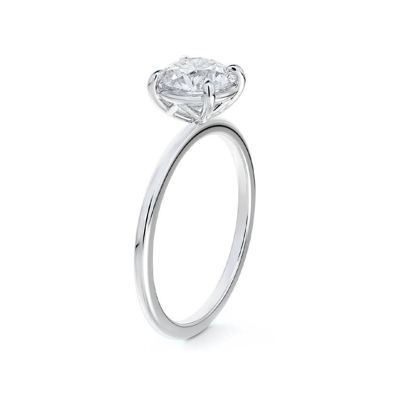 Forevermark Platinum Icon 1ct Round Diamond Engagement Ring