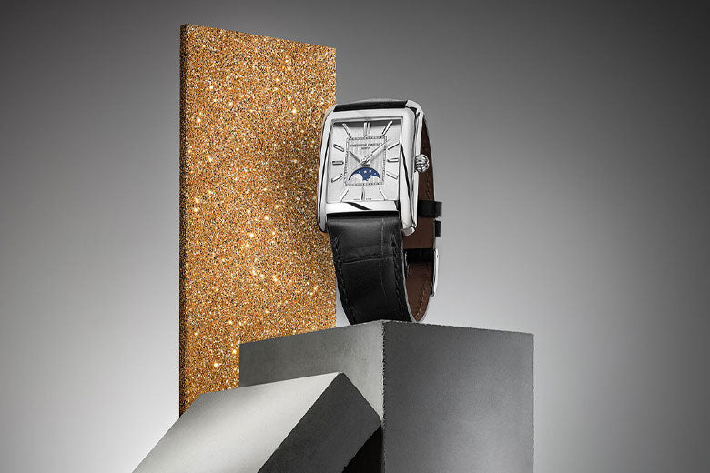 Frederique Constant Leather Strap Watches Mobile Banner