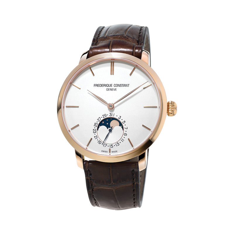 Frederique Constant Slimline Moonphase Manufacture FC00315 Style No FC 705V4S4