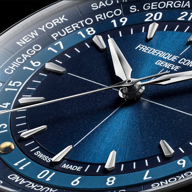 Frederique Constant Limited Edition Watch Angels Worldtimer 40.5 FC-718N4H6