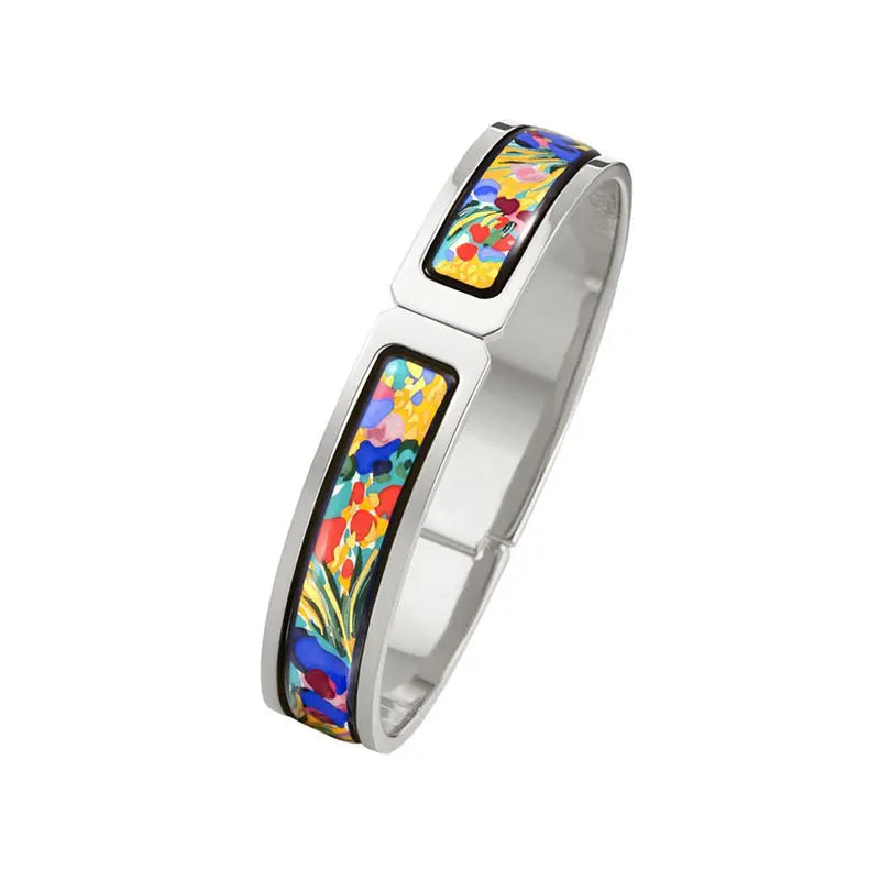 FreyWille Claude Monet, Giverny Clasp Ballerina Bangle