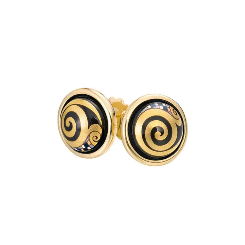 FreyWille Gustav Klimt Adele Bloch Bauer Cabochon Earrings FEW00148 GK492C 102 ST