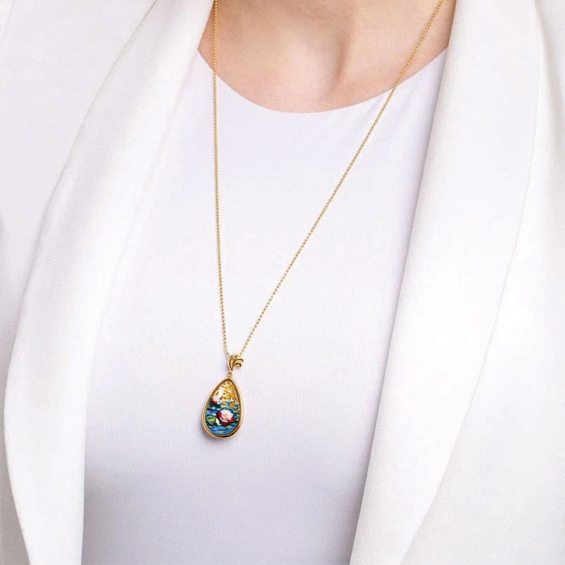 FreyWille Claude Monet, Orangerie Almond Pendant