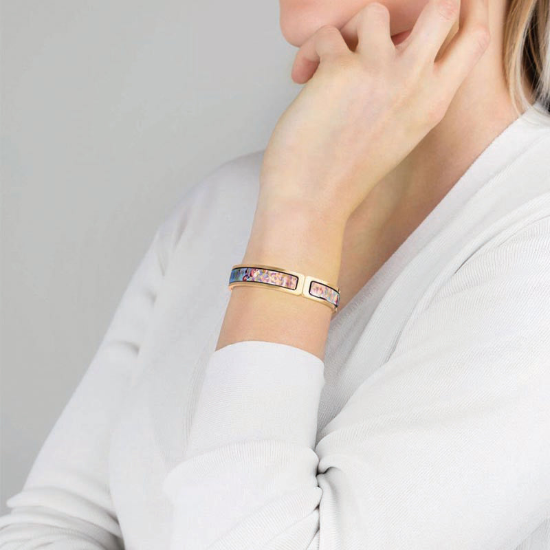 FreyWille Claude Monet - Orangerie Rose Clasp Ballerina Bangle