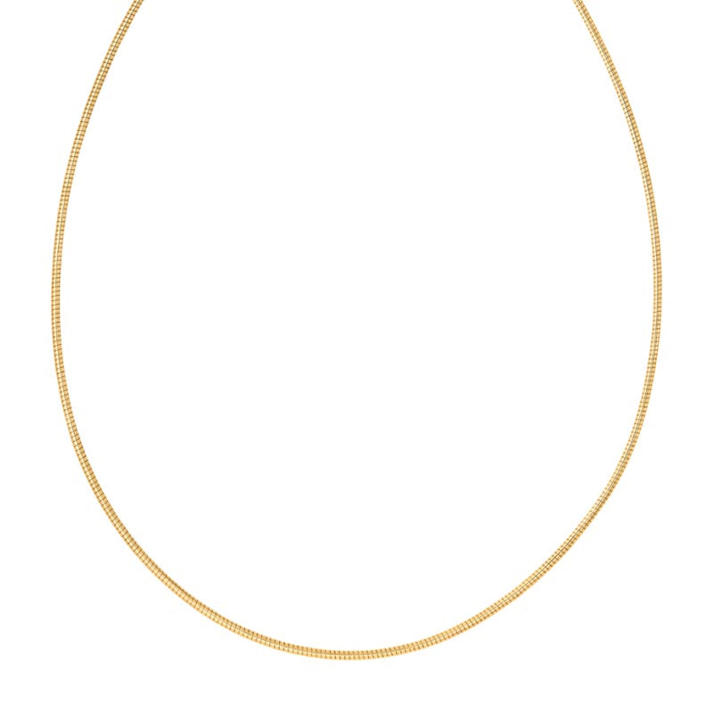 FreyWille Yellow Gold Plated Omega Chain