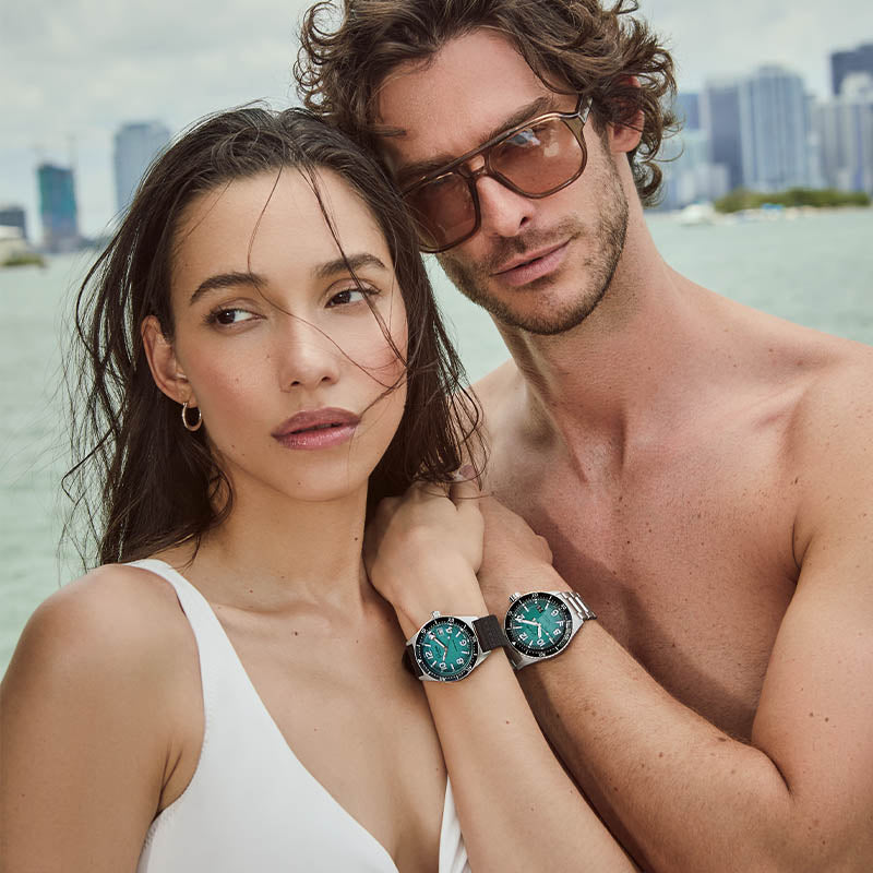 Glashütte Original SeaQ Limited Edition "Northern Tide" 39.5 1-39-11-21-60-70