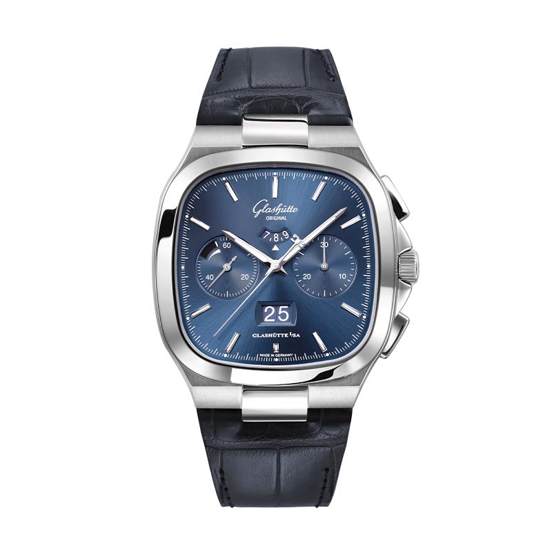 Glashütte Original Seventies Chronograph Panorama Date 40 1-37-02-08-02-61