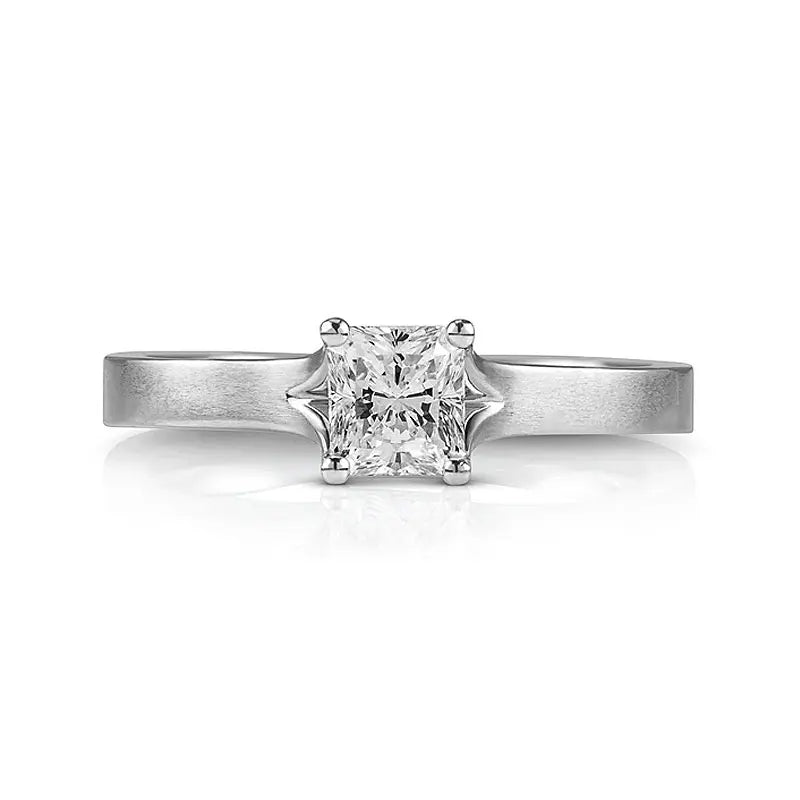 Henrich & Denzel Princess Cut Engagement Ring