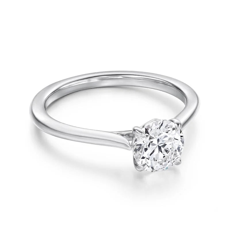Hearts on Fire Camilla 4-Prong White Gold Engagement Ring