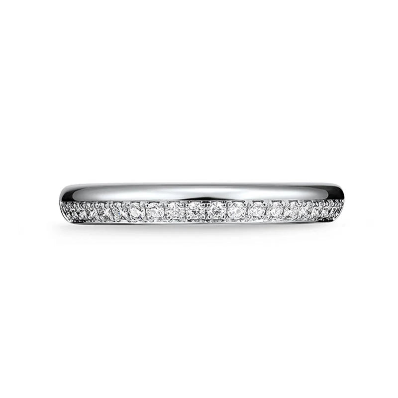 Hearts on Fire Barre White Gold Diamond Pavé Band